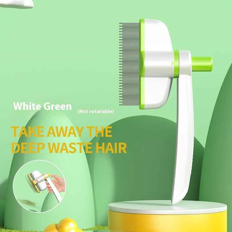 Cat Comb Tie Removal Floating Hair Magic Long Hair Pet Self-Cleaning Row Dog Cat Comb Grooming Supplies Flea Removal Brush Pets Products