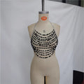 Sexy Resort-Style Pearl Bra Chain