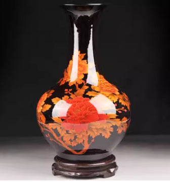 Ceramic Vase Modern And Stylish Display Rack Ceramic Bottle Ornament