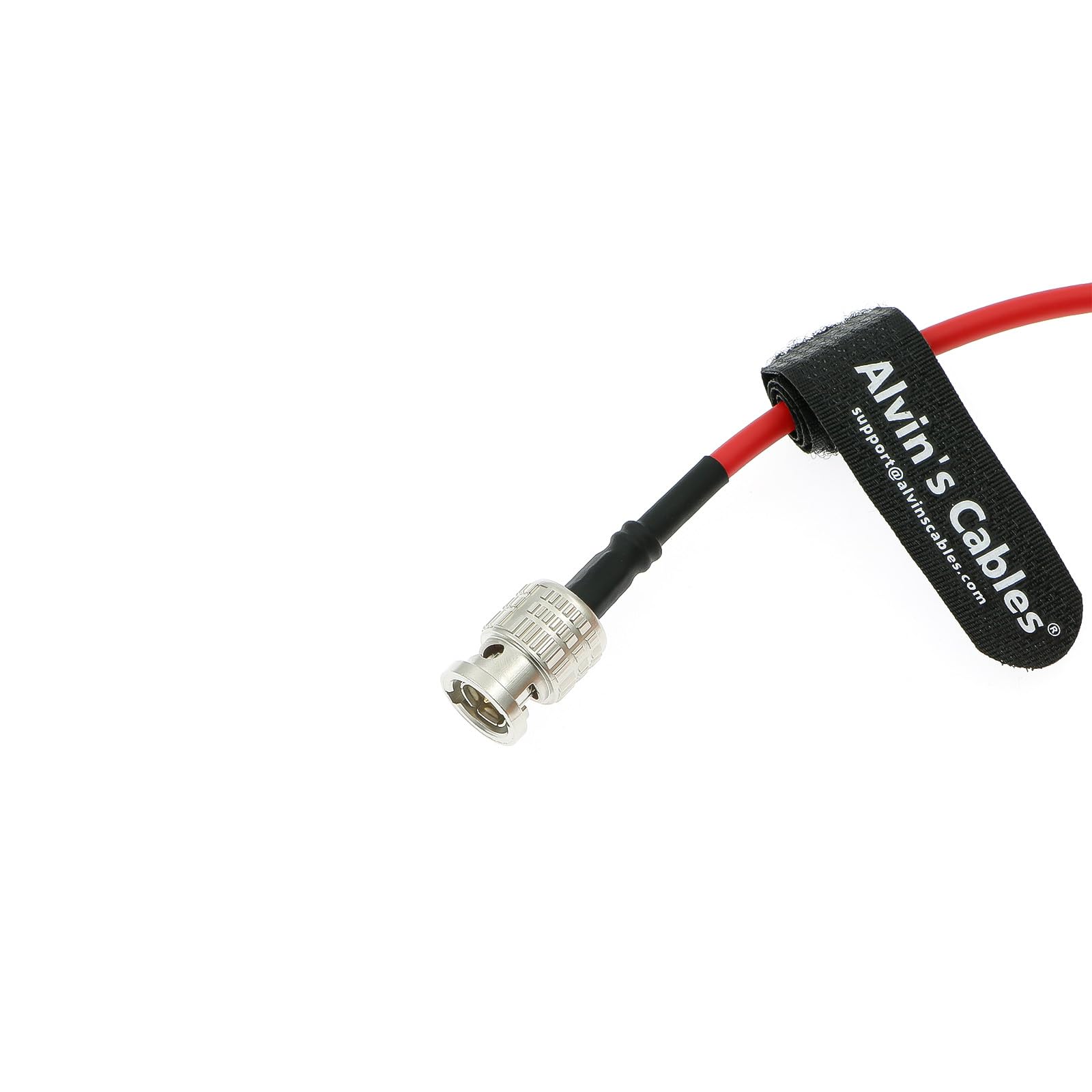Alvin's Cables 12G SDI Cable Flexible, BNC Male to Male Right Angle for RED Komodo| Atomos Monitor 75 Ohm Shielded Cable for 4K Video Camera 50cm|19in