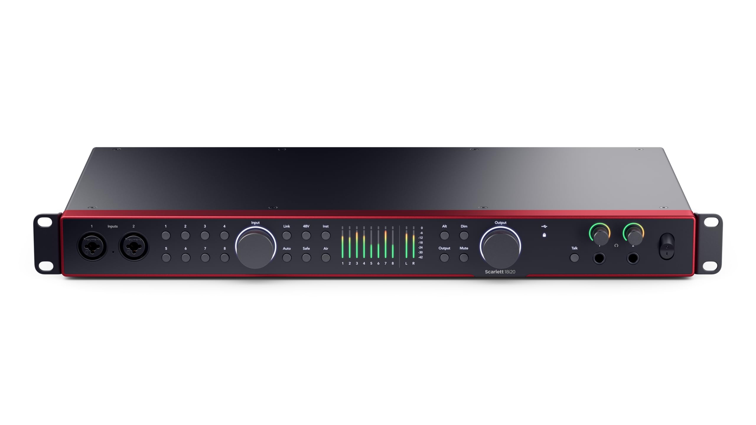 Focusrite Scarlett 18i16 4th Gen USB Audio Interface, for Songwriting, Music Production, Recording, and Podcasting — High-Fidelity, Studio Quality Recording, and All the Software You Need to Record
