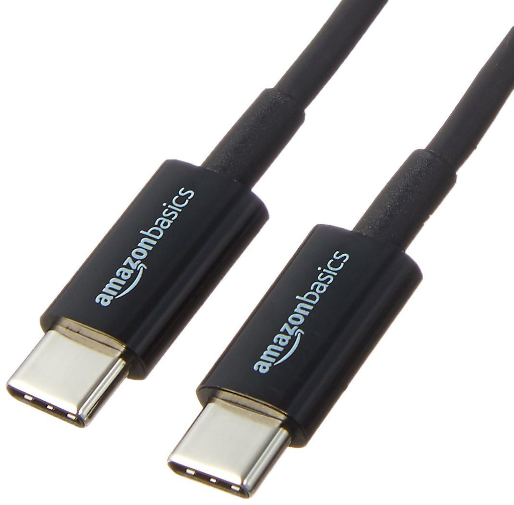 Amazon Basics USB-C to USB-C Fast Charger Cable, 480Mbps Speed, USB-IF Certified, for Fast Charging Apple iPhone 16/15, iPad, MacBook, Samsung Galaxy, Tablets, Laptops, 6 Foot, White