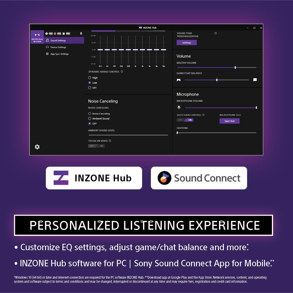 Sony INZONE Buds Wireless Gaming Earbuds, Perfect for PlayStation® 5, for PC/PS5/Switch/Mobile, 48Hr Battery with Case, Noise Canceling, 360 Spatial Sound, 2.4GHz USB-C Dongle, WF-G700N White