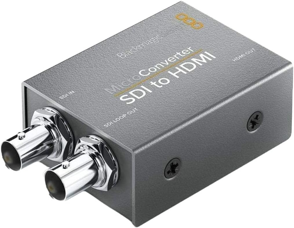 Blackmagic Design SDI to HDMI Micro Converter, Without Power Supply