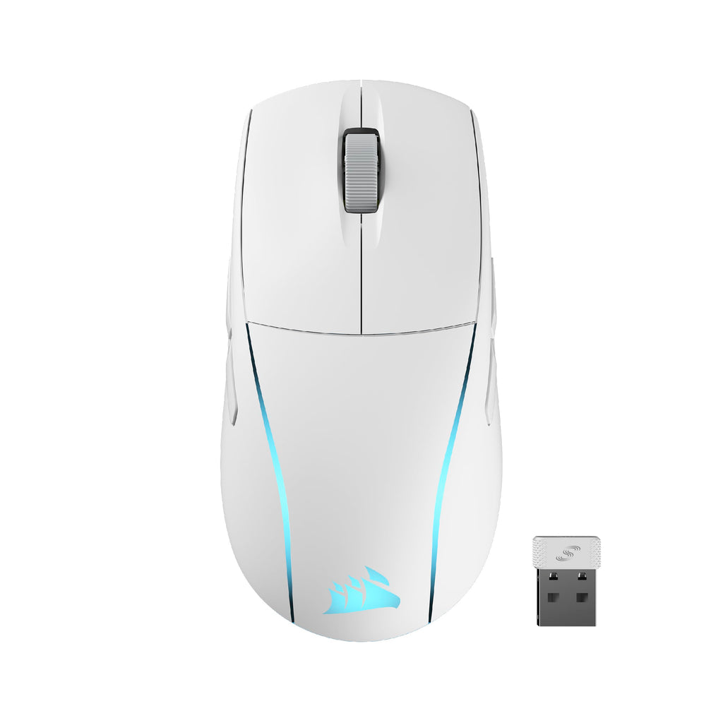 Corsair M75 Wireless Gaming Mouse - 26,000 DPI, Lightweight FPS Design, Swappable Side Buttons, iCUE Compatible, Black