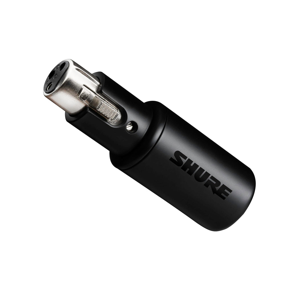 Shure MVX2U Gen 2 XLR-to-USB-C Digital Audio Interface, Apple MFi Certified, Portable Setup for Audio Processing, Noise-Free Recording Between XLR and USB-C Devices