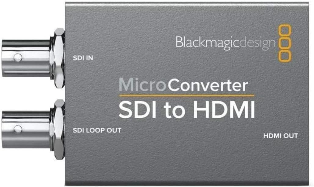 Blackmagic Design SDI to HDMI Micro Converter, Without Power Supply