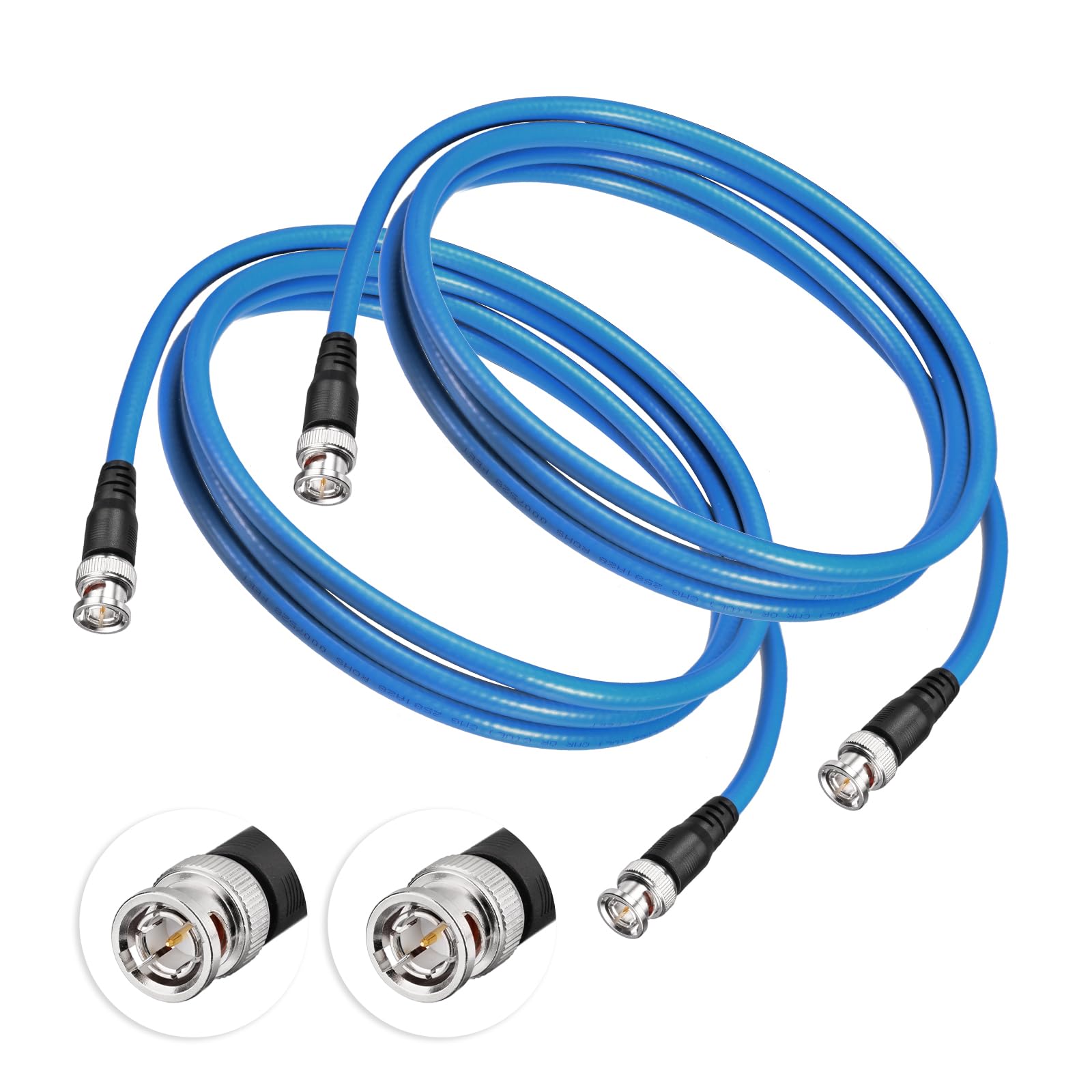 Superbat SDI Cable BNC Cable 3G/6G/12G (Belden 1694A)，10FT/15FT/30FT/50FT/100FT/200FT,Supports HD-SDI/3G-SDI/4K/8K，SDI Video Cable Precision Video Cable(1Pcs)