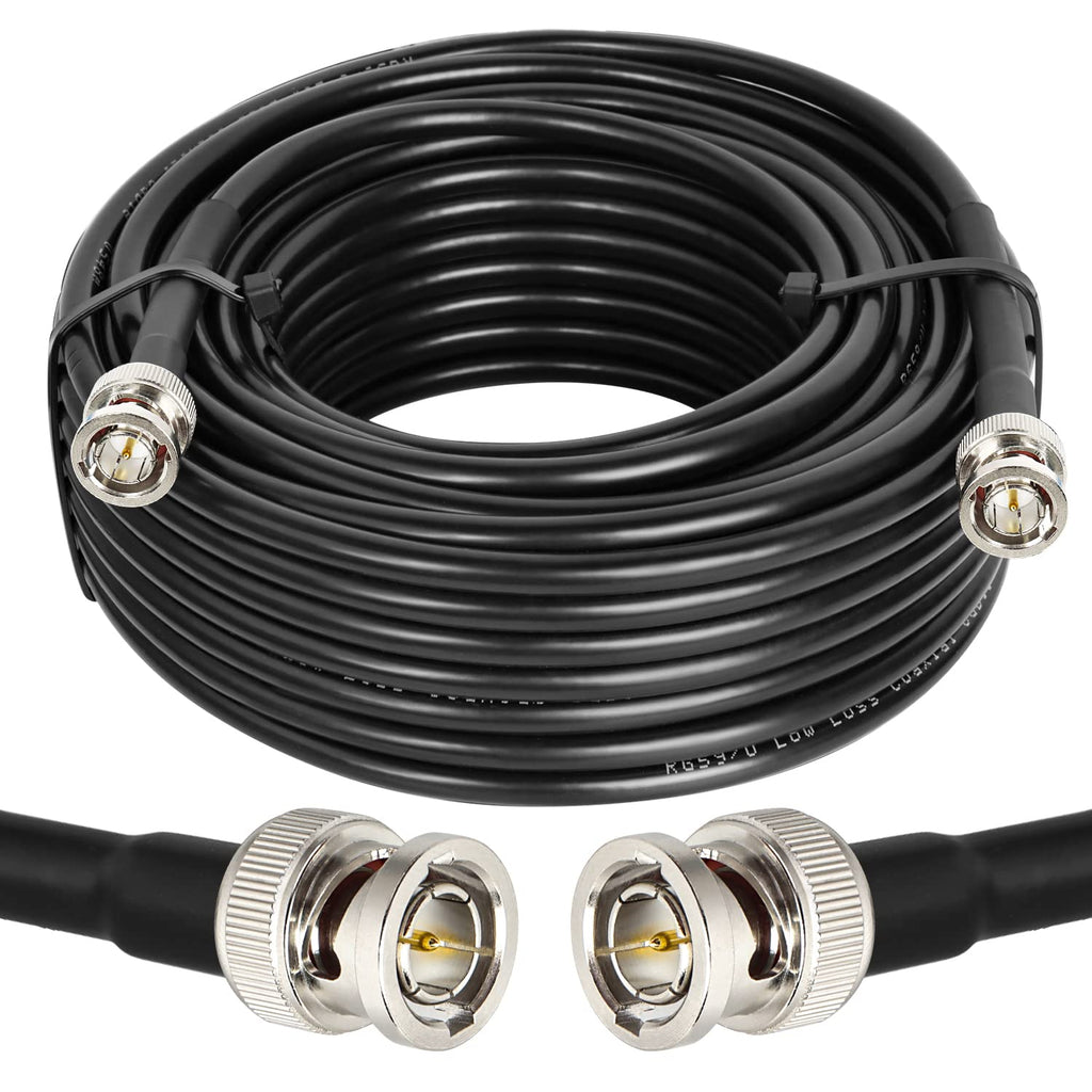 XRDS -RF 75FT SDI Cable, BNC Male Digital Video Cable 75 Ohm RG59 BNC Cables Supports HD-SDI/3G/6G-SDI/4K/8K