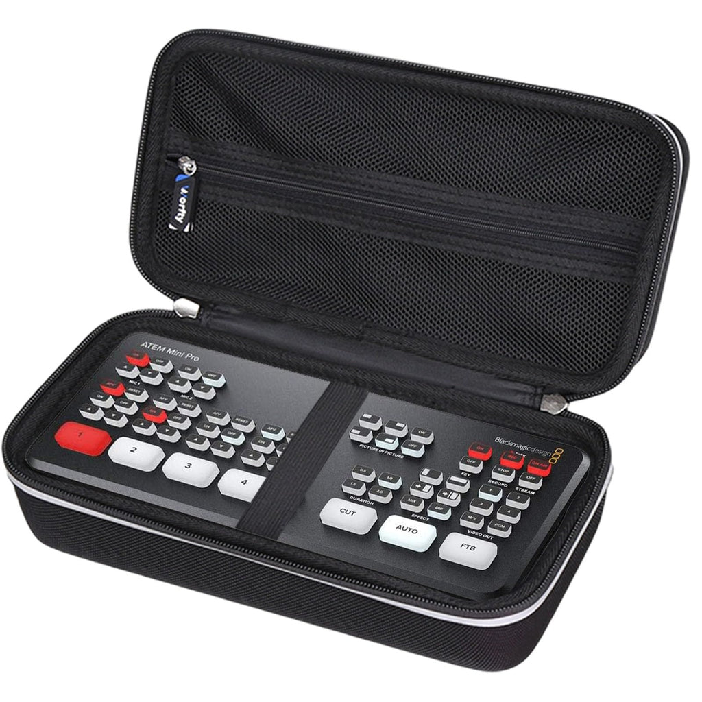 Case for Blackmagic Design ATEM Mini Extreme ISO HDMI Live Stream Switcher (SWATEMMINICEXTISO) - Travel Protective Carrying Storage Bag (for Blackmagic Design ATEM Mini Extreme)