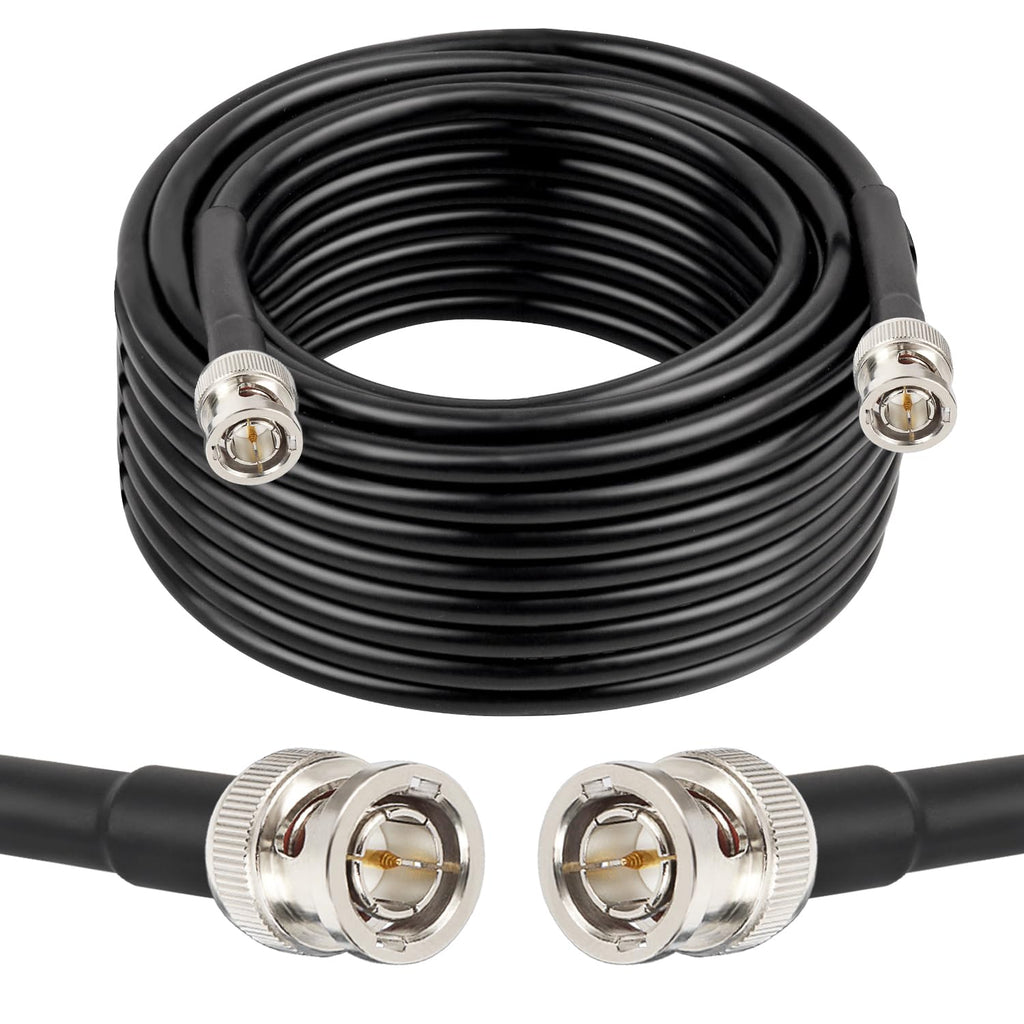 XRDS -RF 75FT SDI Cable, BNC Male Digital Video Cable 75 Ohm RG59 BNC Cables Supports HD-SDI/3G/6G-SDI/4K/8K