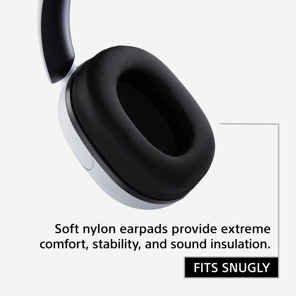 Sony INZONE H3 Wired Gaming Headphones With Mic, PS5 Headphones, Over-Ear, Personalized 360 Spatial Sound, Discord Certified MDR-G300 (White)