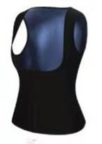 Men's And Women's Corset Violent Sweat Suit Belly Fitness Vest