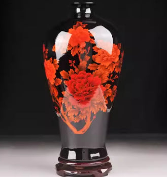 Ceramic Vase Modern And Stylish Display Rack Ceramic Bottle Ornament