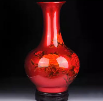 Ceramic Vase Modern And Stylish Display Rack Ceramic Bottle Ornament